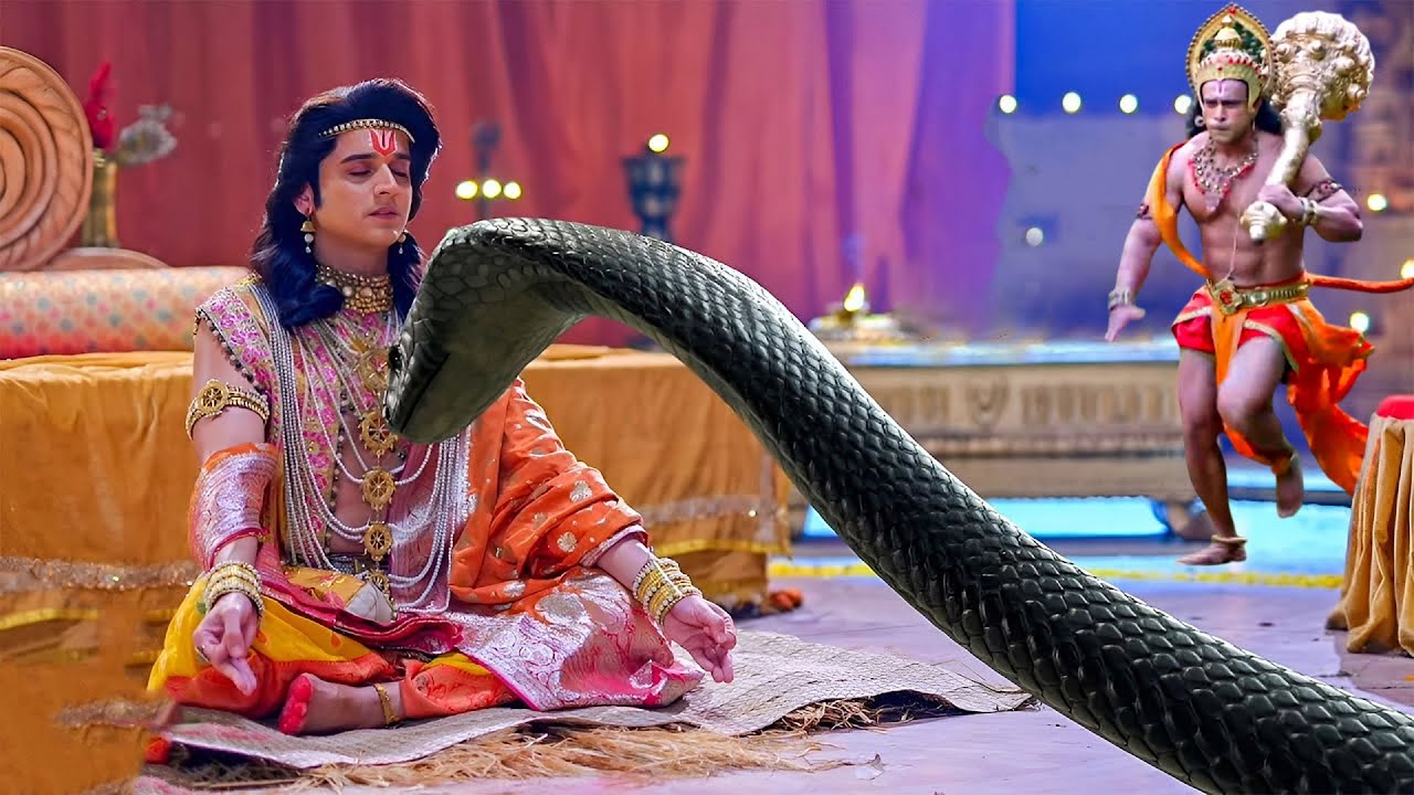 क्या हनुमान जी प्रभु राम को शेषनाग के डसने से रोक पाएंगे? | Shrimad Ramayan