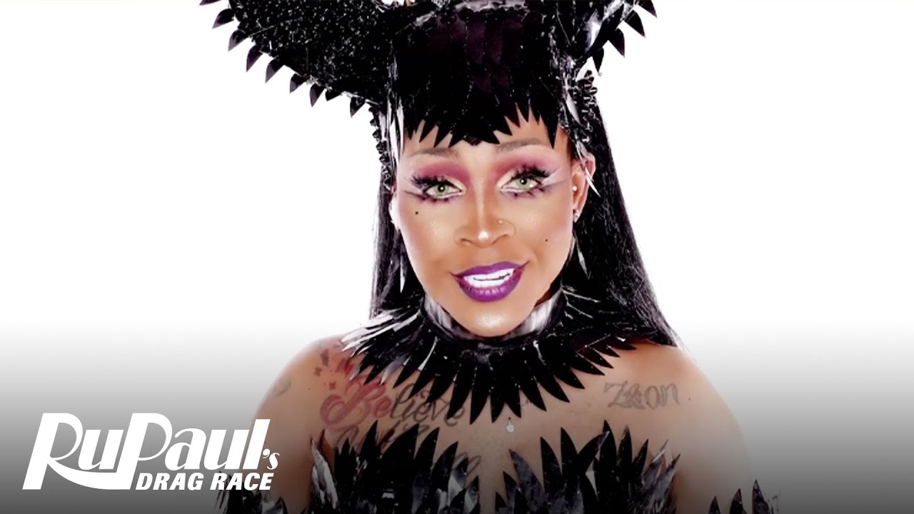 A'Keria C. Davenport’s Glamorous Goth Look 💋 Ruvealing the Look | RuPaul's Drag Race AS6