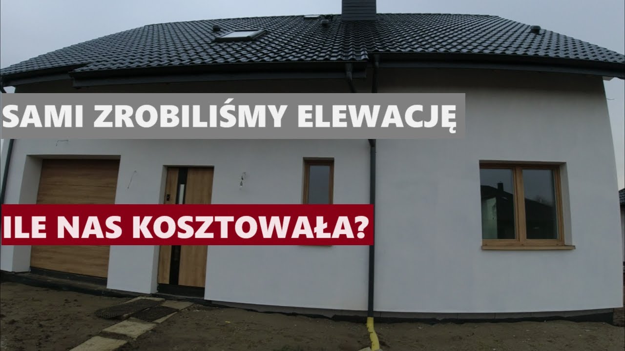 Ile kosztuje ocieplenie domu samemu?| Sami zrobiliśmy elewację| Budowa domu w 2023/2024 roku