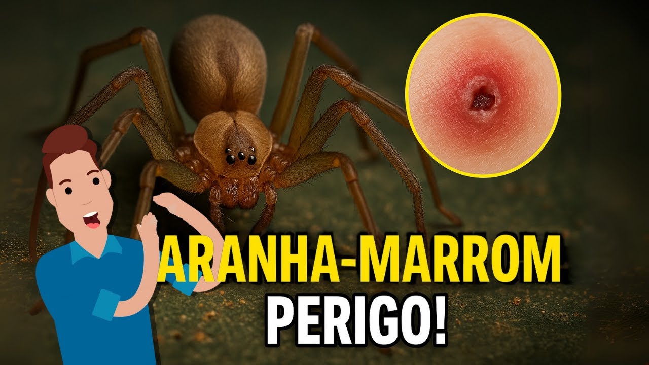 A Aranha-marrom (Loxosceles): O Perigo Silencioso!