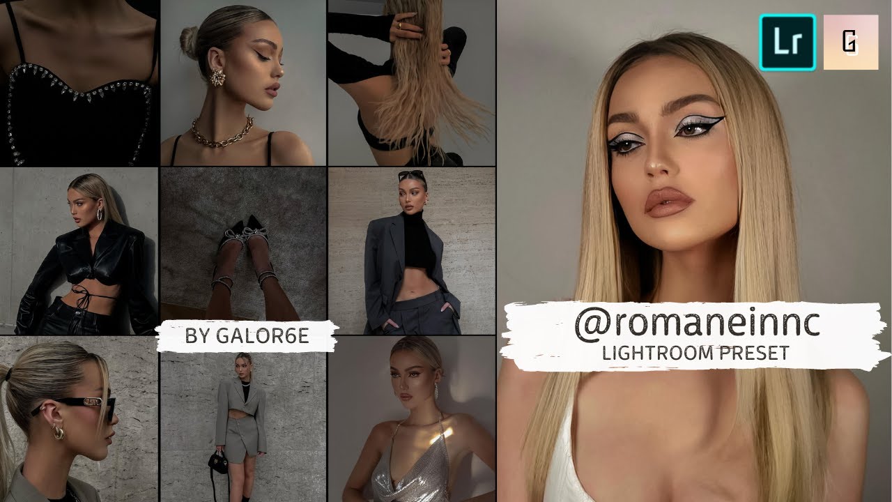@romaneinnc Inspired Preset | How To Edit Photos In Lightroom | How to edit pictures like influencer