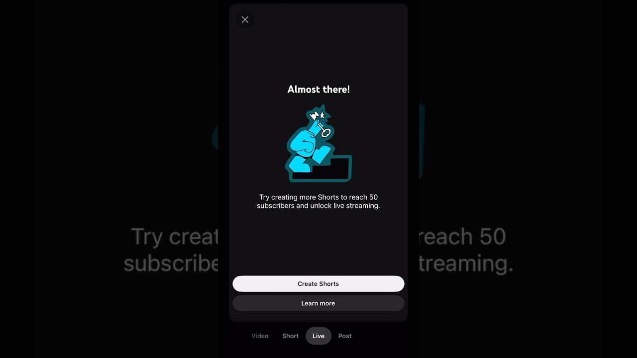 Can&rsquo;t Go Live on YouTube With 50 Subs? Here&rsquo;s Why! #youtubeshorts #youtubesecrets