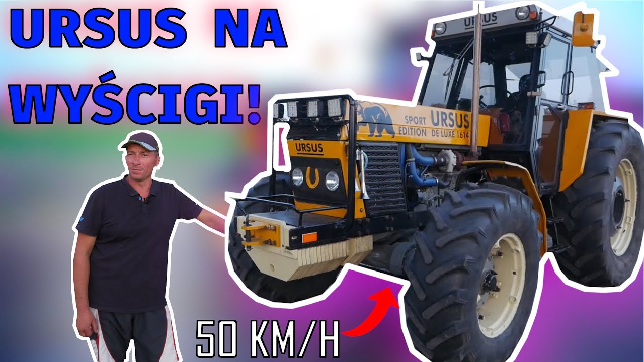 Rolnik zbudował Ursusa na wyścigi! Jaką prędkość osiąga?