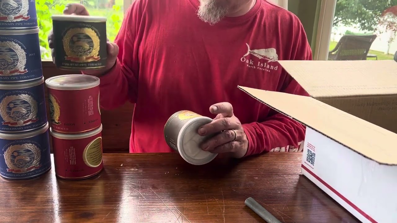 McClelland tobacco box opening