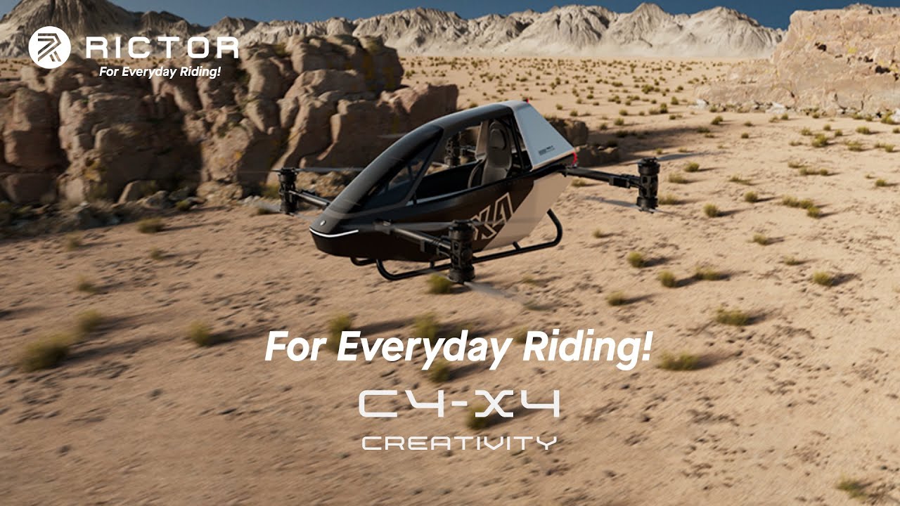 CES 2026 | RICTOR X4 Air Mobility Pod Debuts | $39,900 Personal Aircraft &ndash; No Pilot License Required