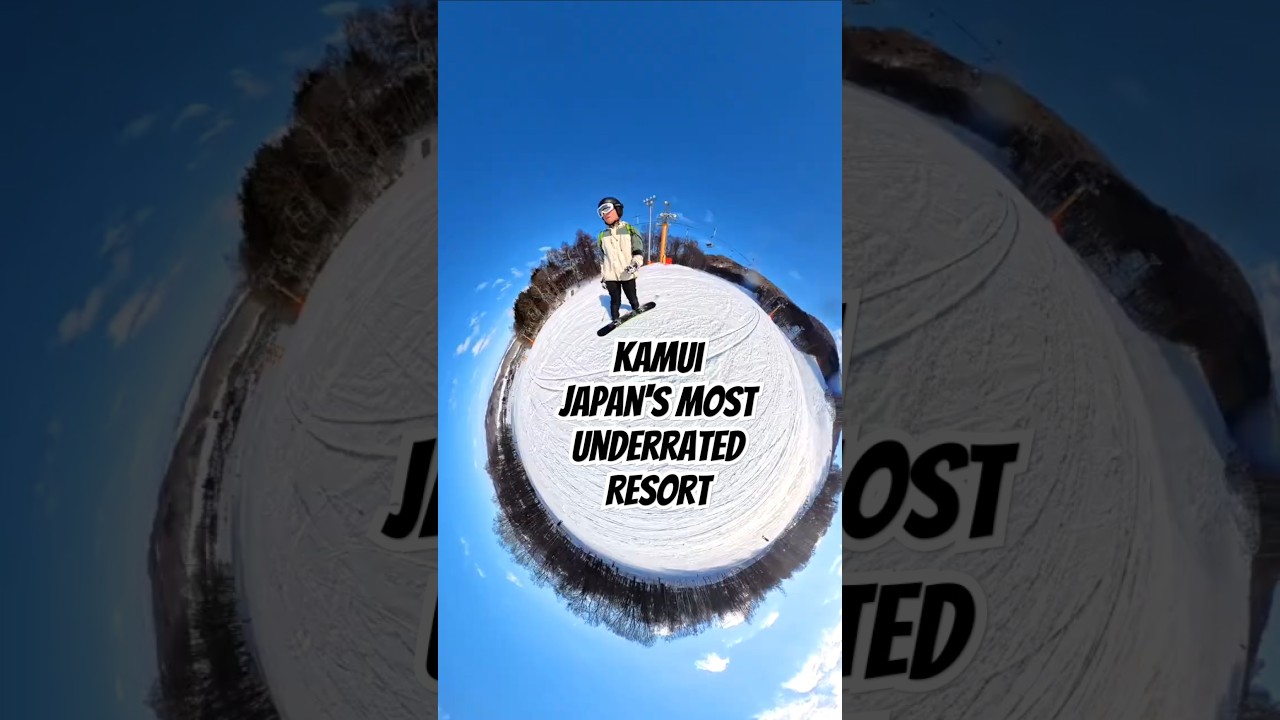 Is Kamui Ski Links Hokkaido Japan's Hidden Resort Gem? #snowboard #snowboarding #kamui #asahikawa