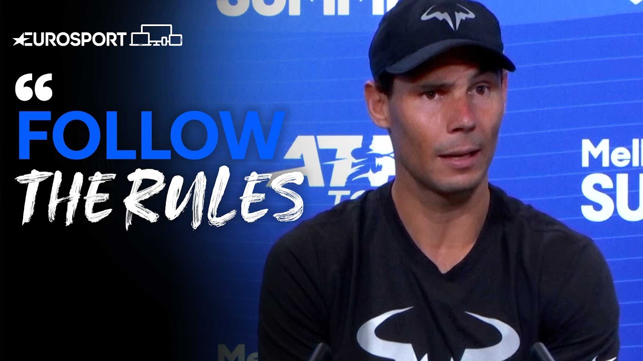 Rafael Nadal hits out at Djokovic for not getting Covid-19 vaccine | Eurosport Tennis