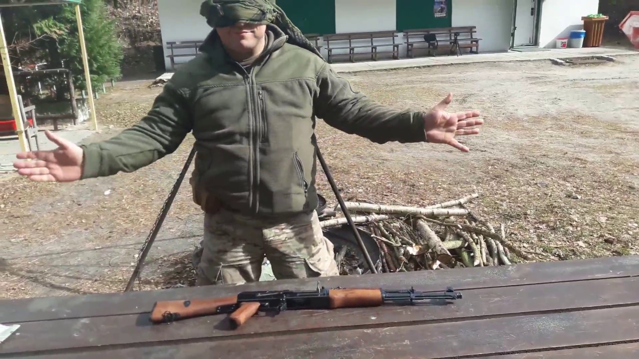 KBK AK GN Wz.60 - Rozkładanie i składanie z zawiązanymi oczami - Combat Team