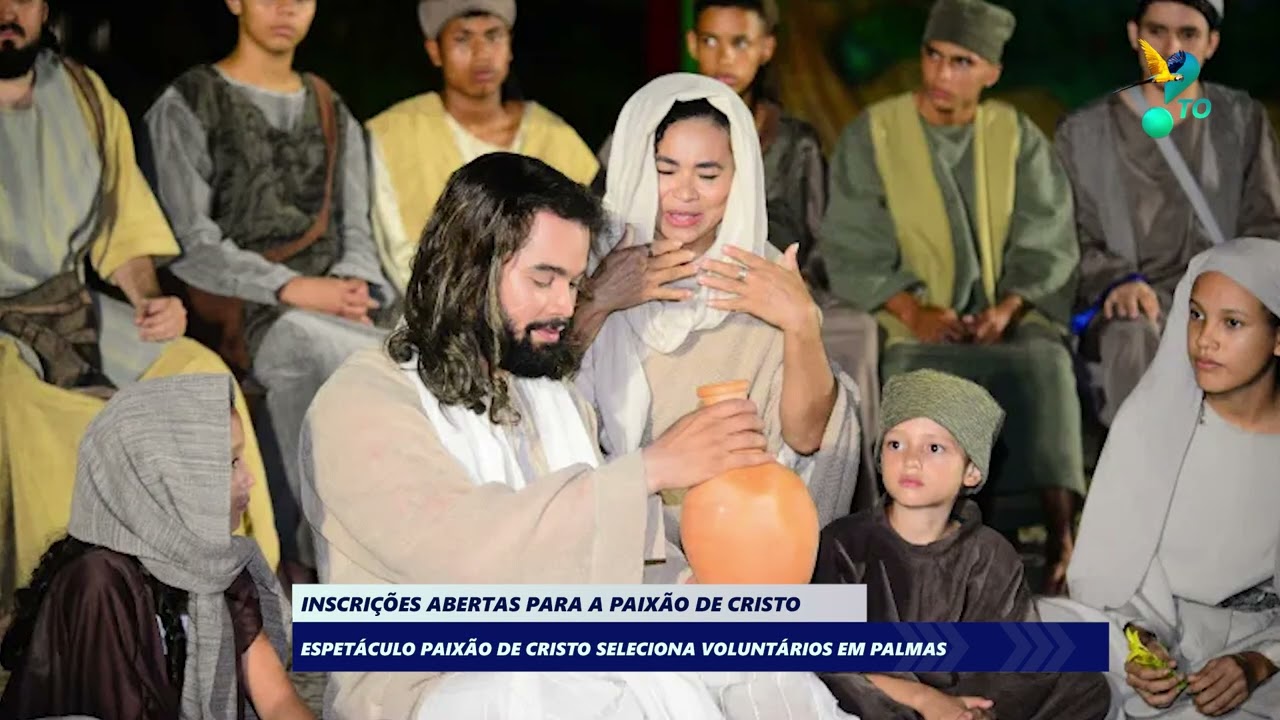 Inscrições abertas para a Paixão de Cristo