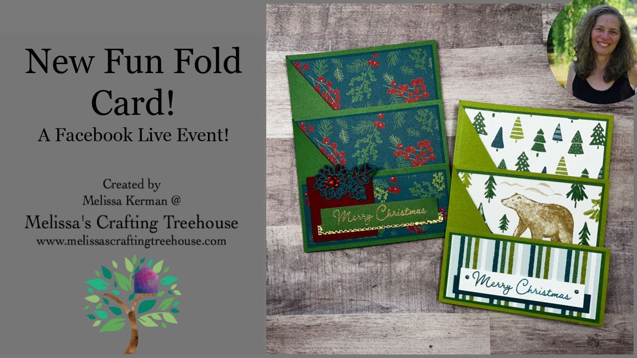 New Fun Fold Card! - A Facebook Live Event!