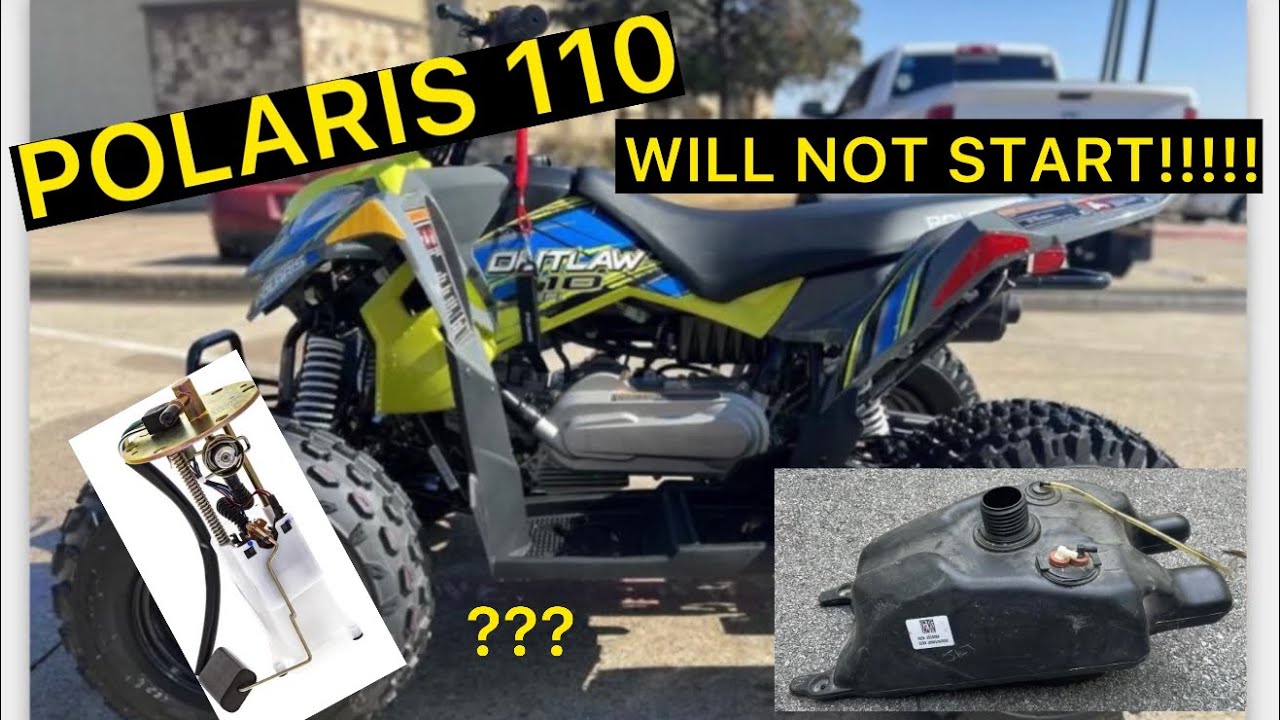 POLARIS OUTLAW 110cc EFI. НЕ ЗАВОДИТСЯ!!!! @KarolinaFathom