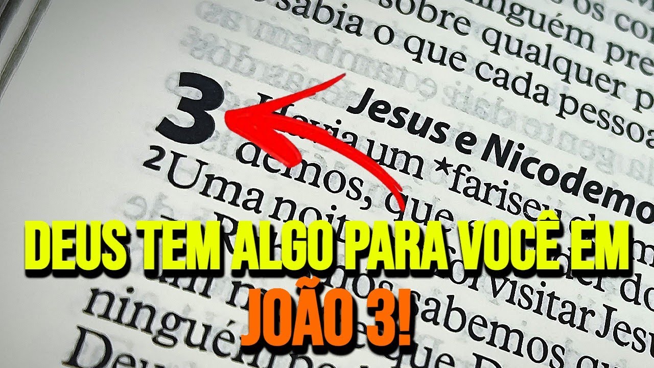 O Que Significa 'Nascer de Novo'? Descubra em João 3!