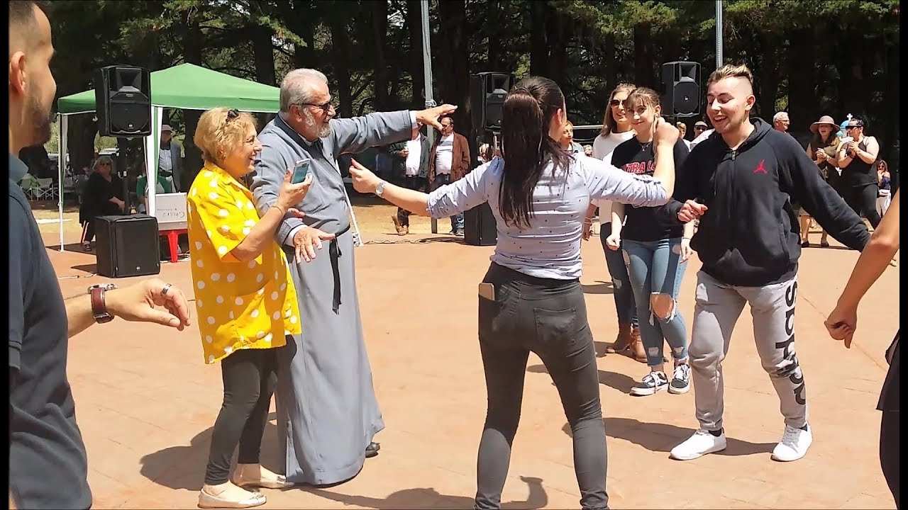 ZEΪMPEKIKA (papa Lefteri's favorites) at GRAPE STOMPING FESTIVAL 2019,Panagia Kamariani-Red Hill
