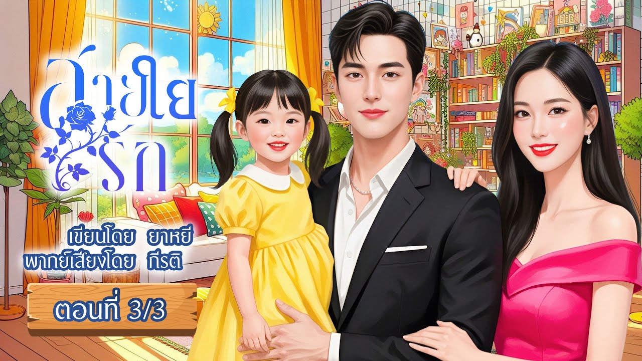 สายใยรัก (ตอนที่ 3/3ตอนจบ)(พากย์เสียงโดย กีรติ) #นิยาย#นิยายเสียง#นิทาน