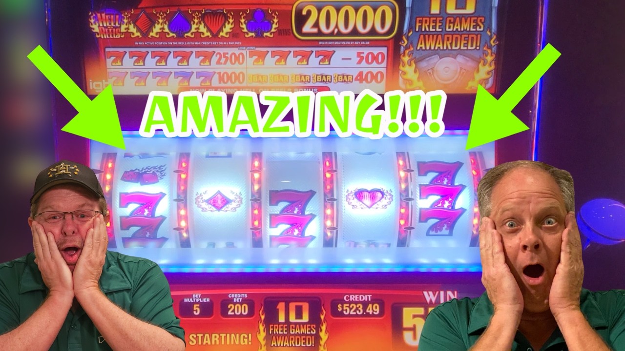 We Put A Comma In the Credits! Hell on Reels Slot Delivers MASSSIVE Win!!! at Coushatta