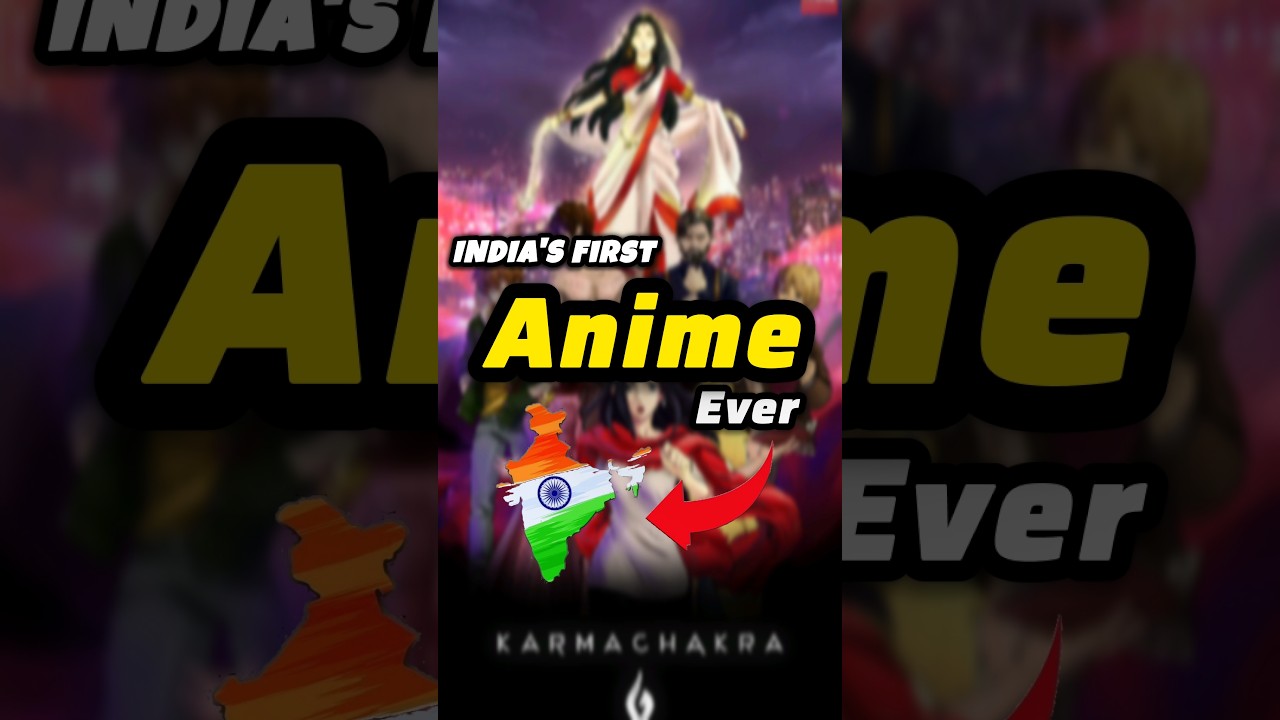 India's FIRST Ever Anime Series Is Here! #shorts #anime
