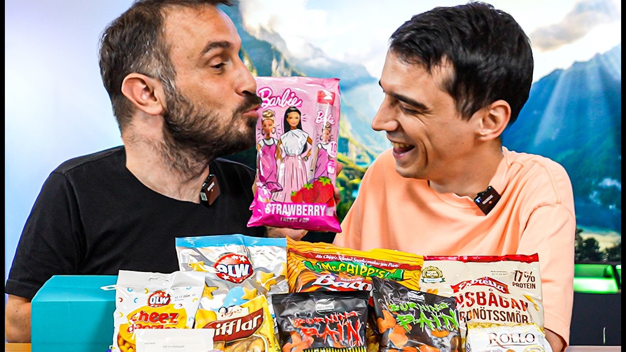 İSVEÇ ATIŞTIRMALIKLARINI DENEDİK! | ft Mendebur Lemur
