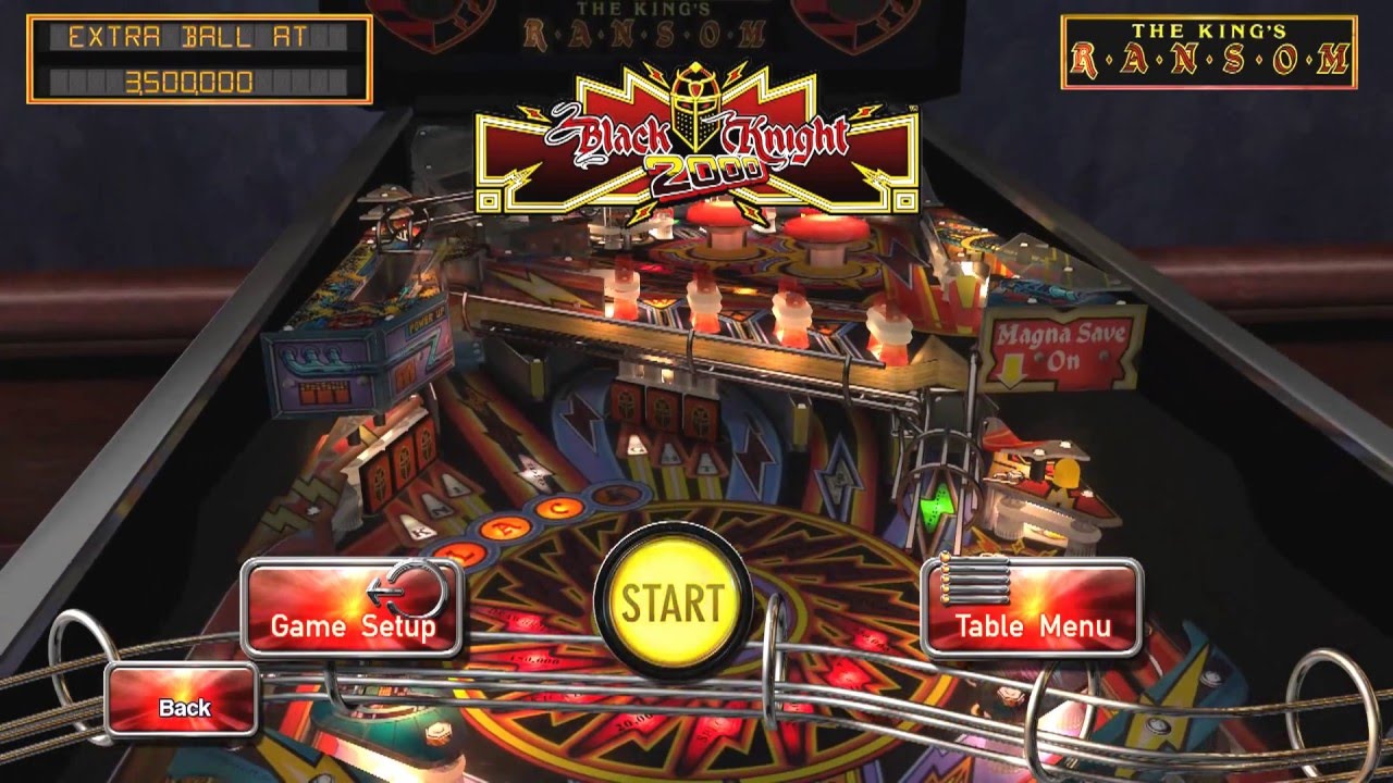 Black Knight 2000 (The King's Ransom Completed) The Pinball Arcade DX11 Full HD 1080p