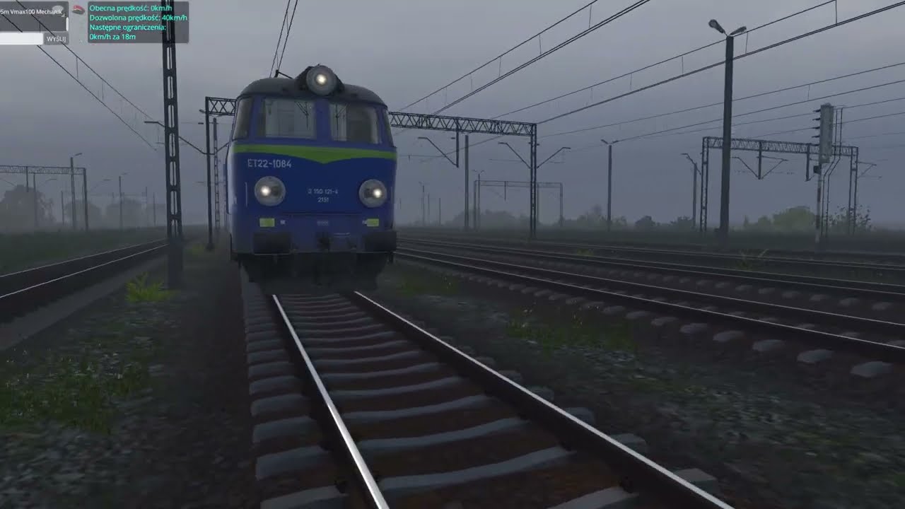 #TrainDriver2 / ET22 byk /TSE/ Czerwieńsk towarowy - Węglowce