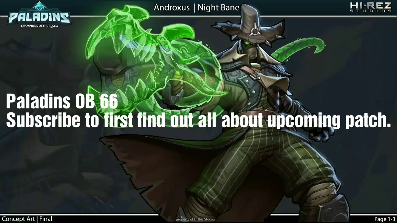 Paladins OB 66 Patch