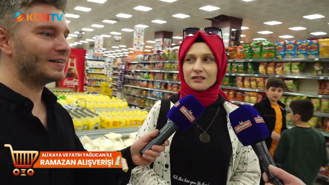 ALİ KAYA ve FATİH YAĞLICAN İLE RAMAZAN ALIŞVERİŞİ  09  09 MART 2025