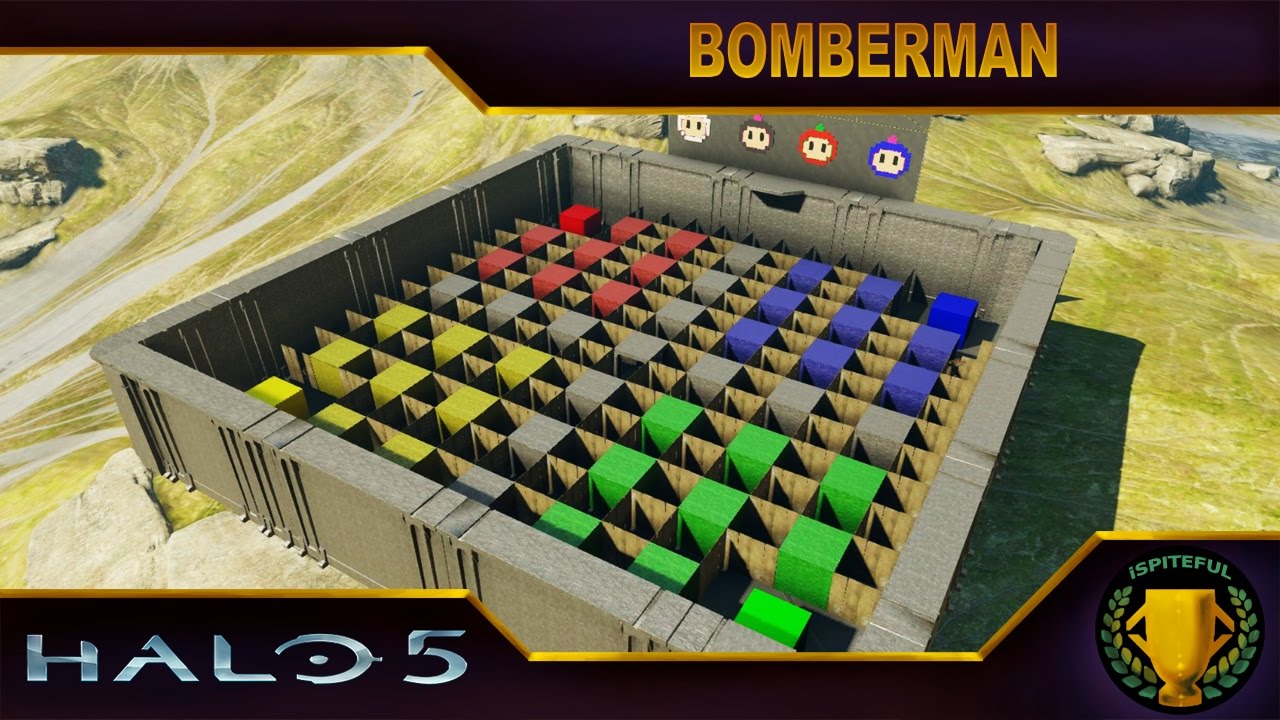 Пользовательская игра Halo 5: Bomberman