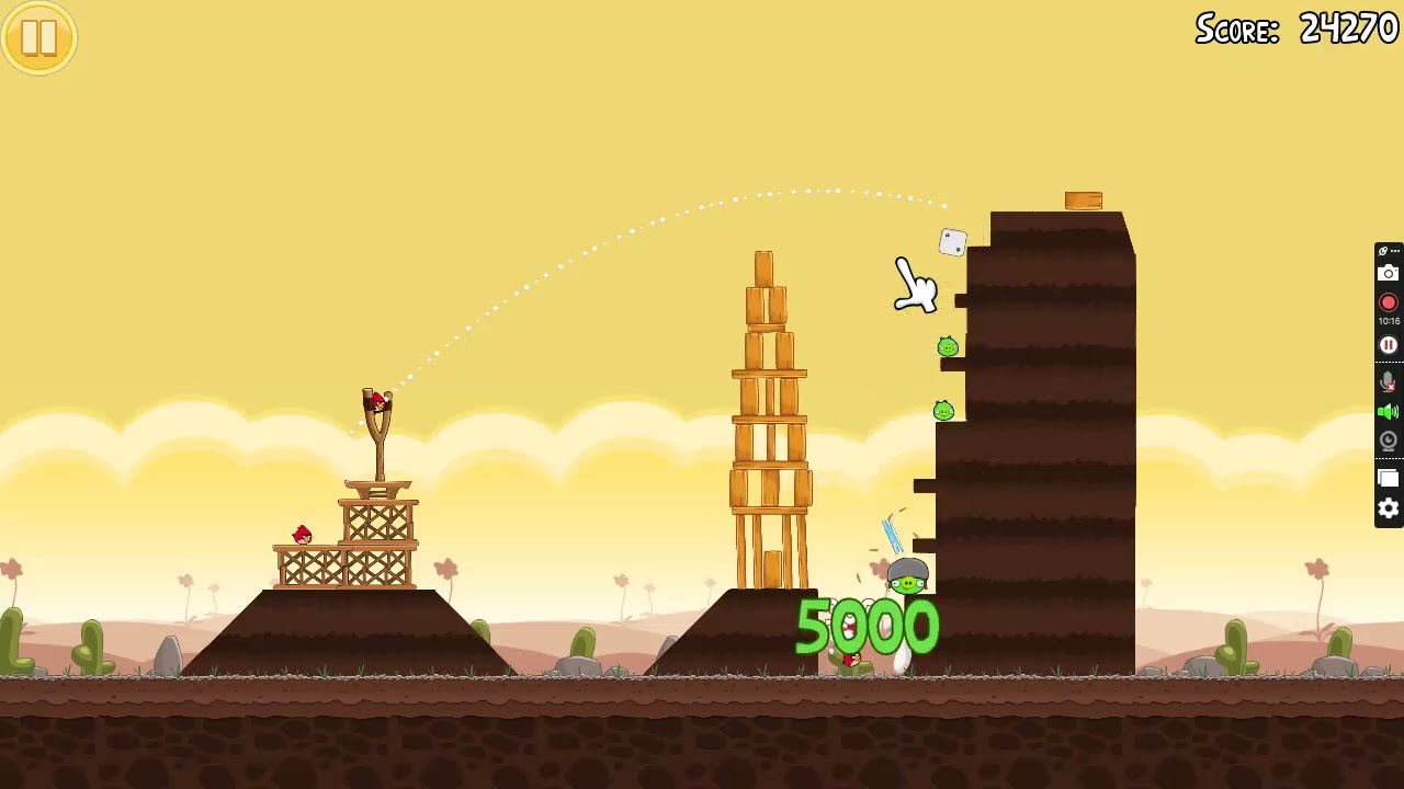 Angry Birds (2009) Walkthrough Part 5 / Final