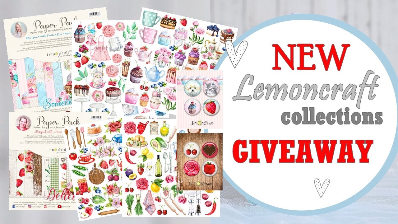 Lemoncraft Paper Collections Giveaway