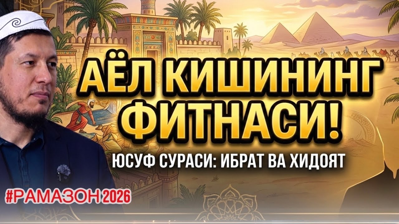 АБДУЛАЗИЗ ДОМЛА- АЁЛ КИШИНИНГ ФИТНАСИ | ABDULAZIZ DOMLA- AYOL KISHINING FITNASI ! #ramazon #2026 