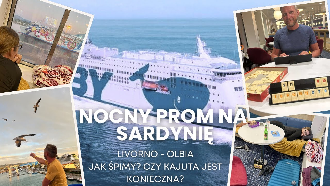 Nocny prom na Sardynię. Livorno - Olbia. Jak śpimy? Czy kajuta jest konieczna?