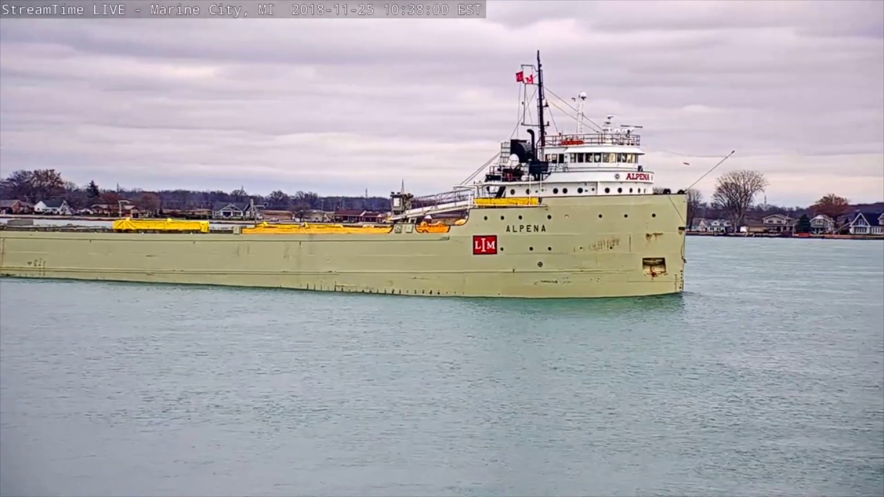 Ships of the Day - Marine City, MI - 11/25/18