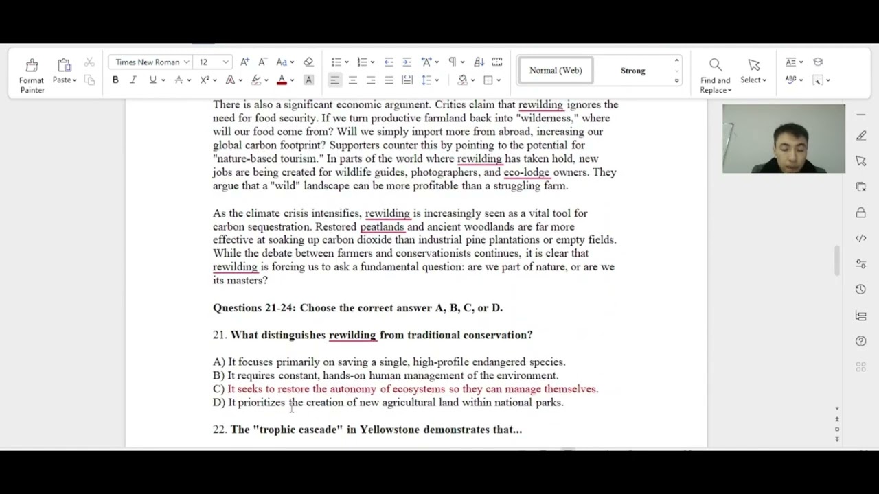 Multilevel/CEFR reading part 4dan qanday qilib 100% to'g'ri ishlash mumkin.