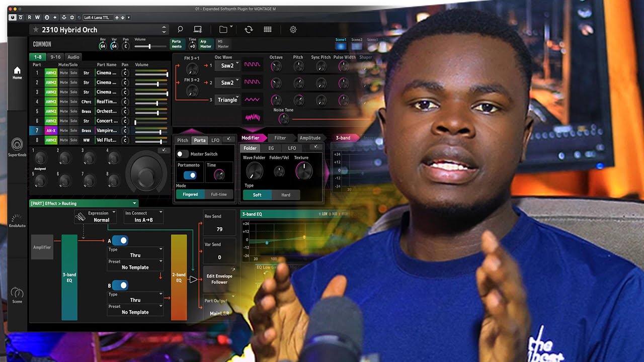 Yamaha Montage M ESP || Best Sounds for Gospel