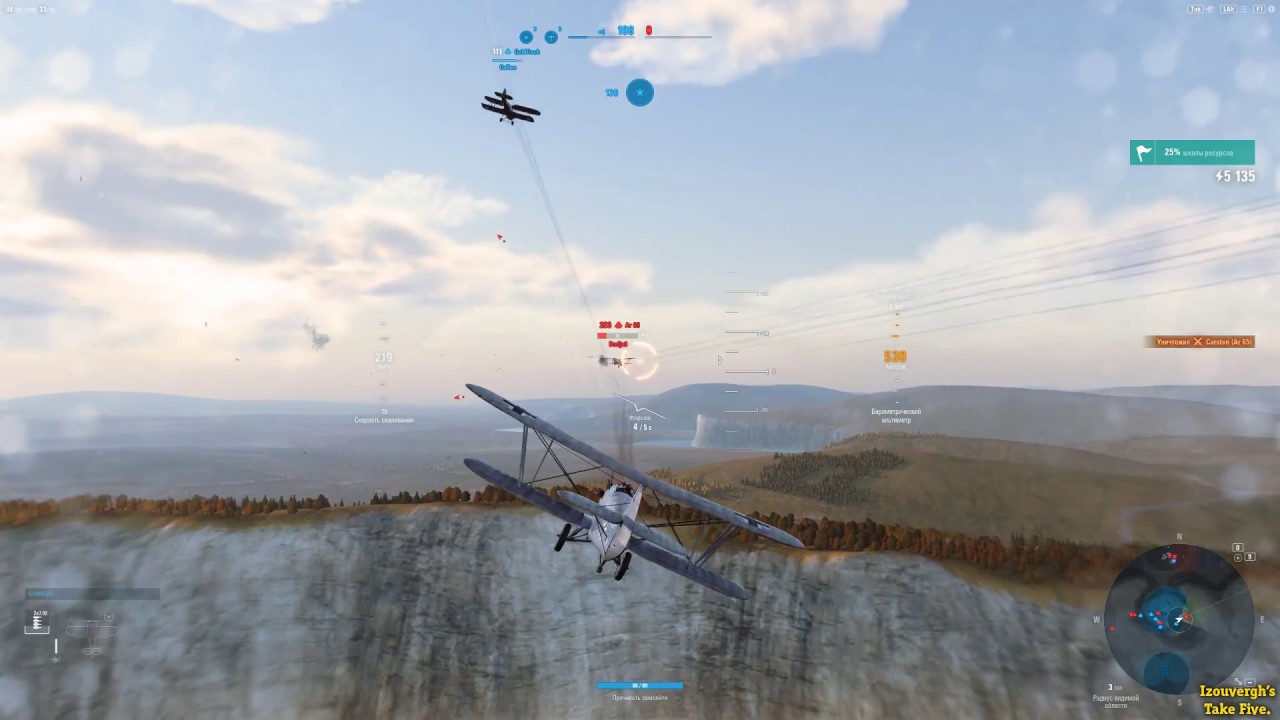 World of Warplanes 2.0: Часть 1. Качаемся соло с нуля. Первый уровень.