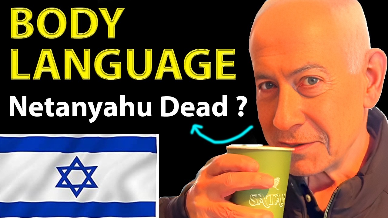 Body Language of Benjamin Netanyahu In Coffee Shop