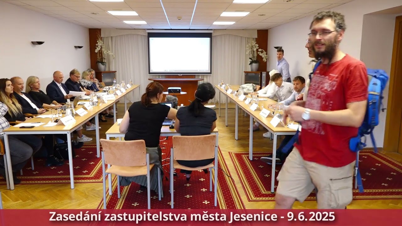 Zastupitelstvo města Jesenice 9.6.2025