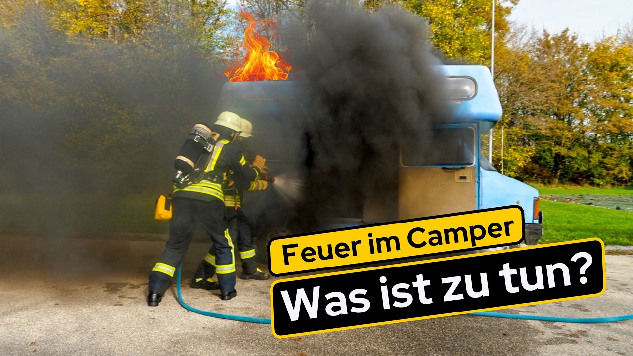 Lebensretter im Wohnmobil: Feuerlöscher, Gaswarner & Co. im Test!