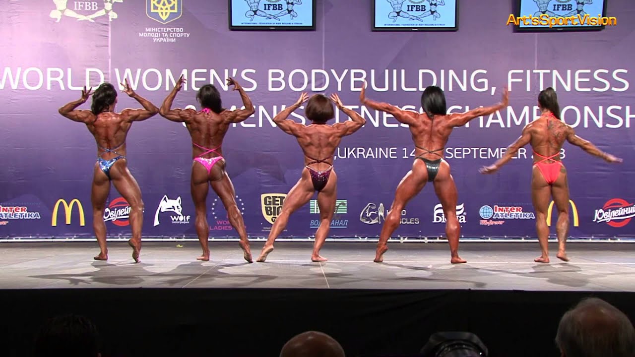 2013 World IFBB Women's PHYSIQUE up to 163 cm - Round 1, 2, Award