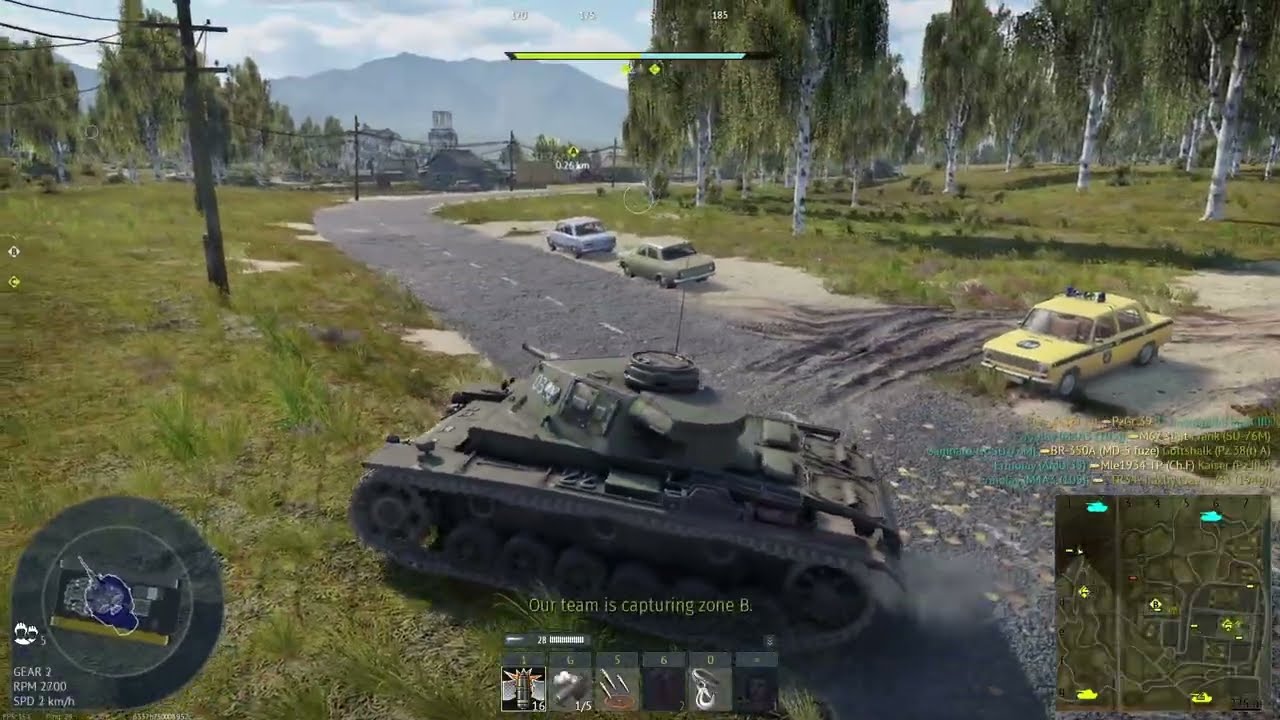 T111 Gameplay War Thunder No commentary