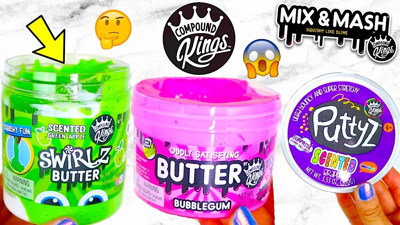 COMPOUND KINGS Store Bought Slime Review!