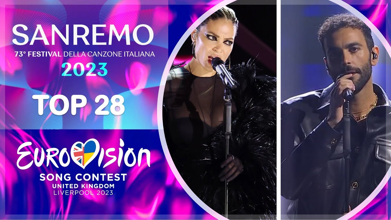 Sanremo 2023 Top 28 | Eurovision 2023 Italy 🇮🇹