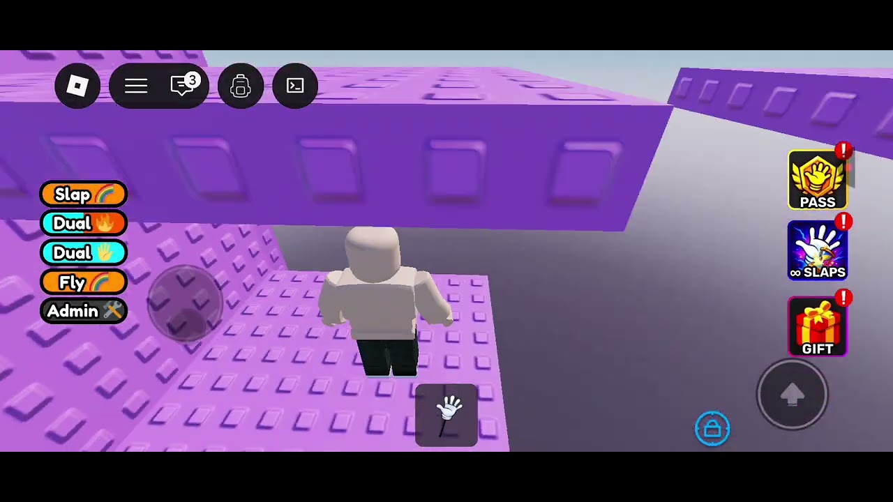 Playing slap tower 8