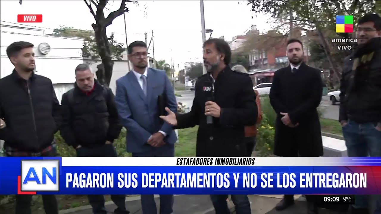 🔴 Estafadores inmobiliarios: pagaron sus departamentos y no se los entregaron