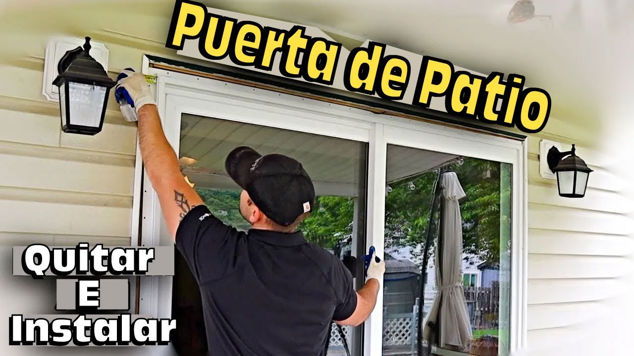 Cómo Quitar E Instalar Una Puerta De Patio - ¡RÁPIDO Y FÁCIL! Tutorial Paso A Paso