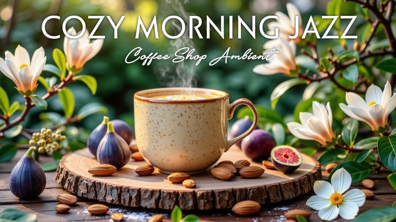 Morning Jazz & Coffee Bliss~ Cozy Bossa Nova Instrumental Cafe Vibes