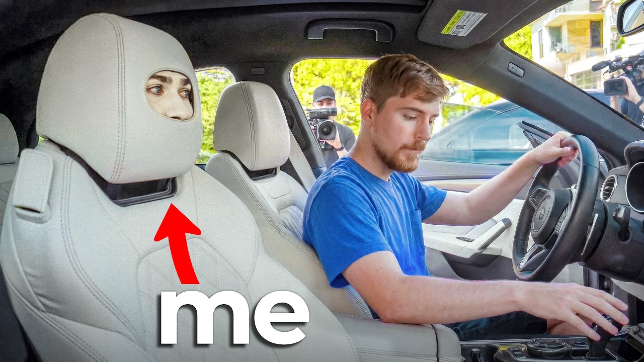 Тайком прячусь в видео MrBeast на YouTube