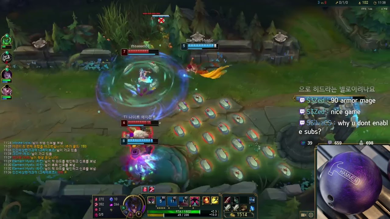 ZED99 PLAYS ZED VS AHRI - KR CHALLENGER 13.20