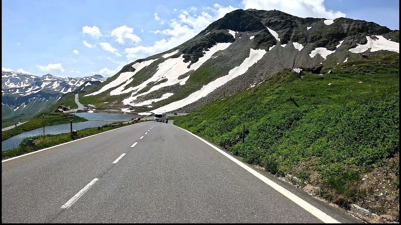 Best 40 minute Virtual Cycling Workout Alpine Road Austria Alps 4K Video