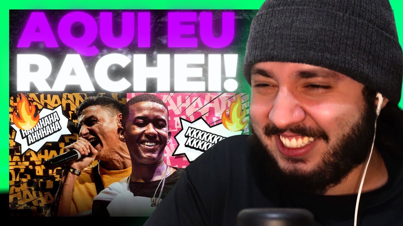 batalha de rima.. MAS SEM AS RIMAS KKKK | REACT BAUEB