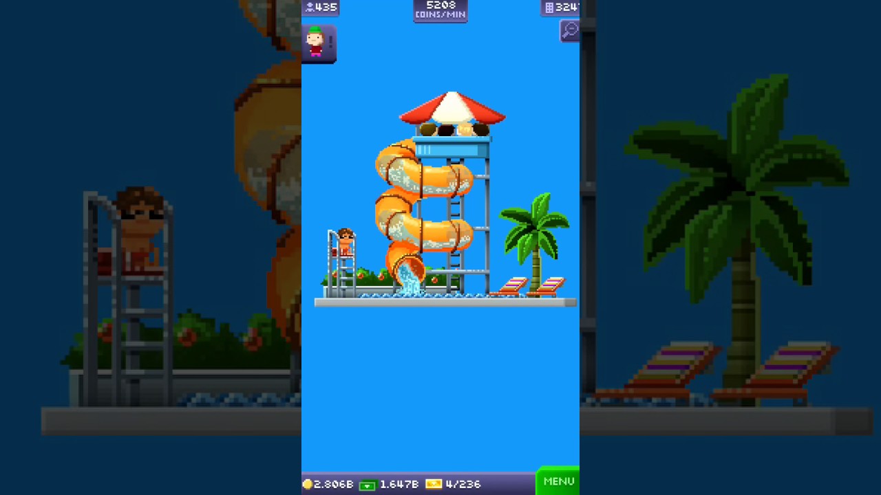 Tallest tower in Tiny Tower (3247 Floors!) World Record!!!